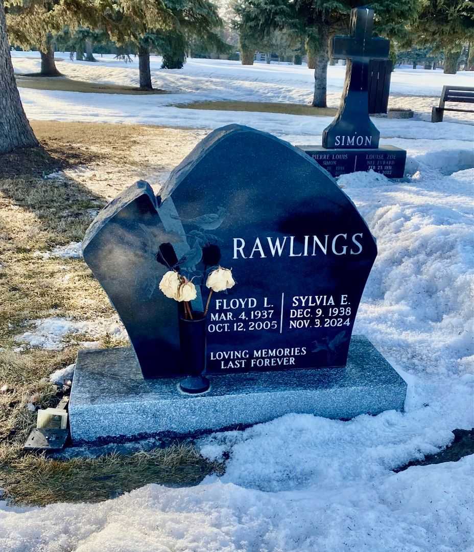 Sylvia Evelyn Rawlings's grave