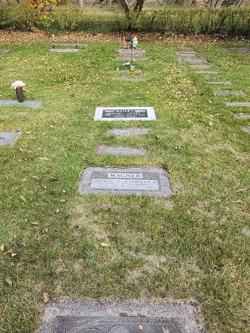 Kathleen A. Campbell Wagner's grave. Photo 2