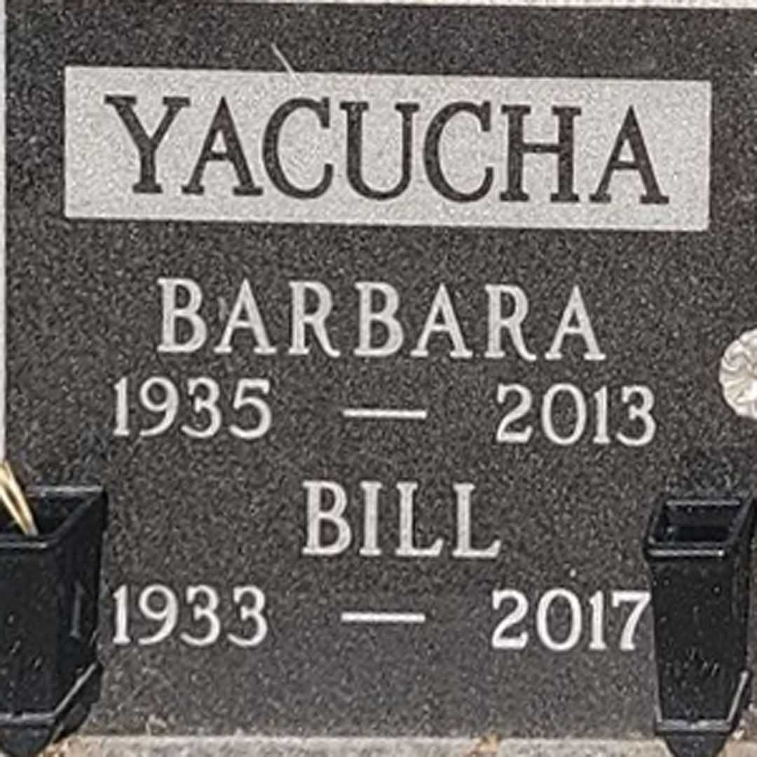 Bill Yacucha's grave