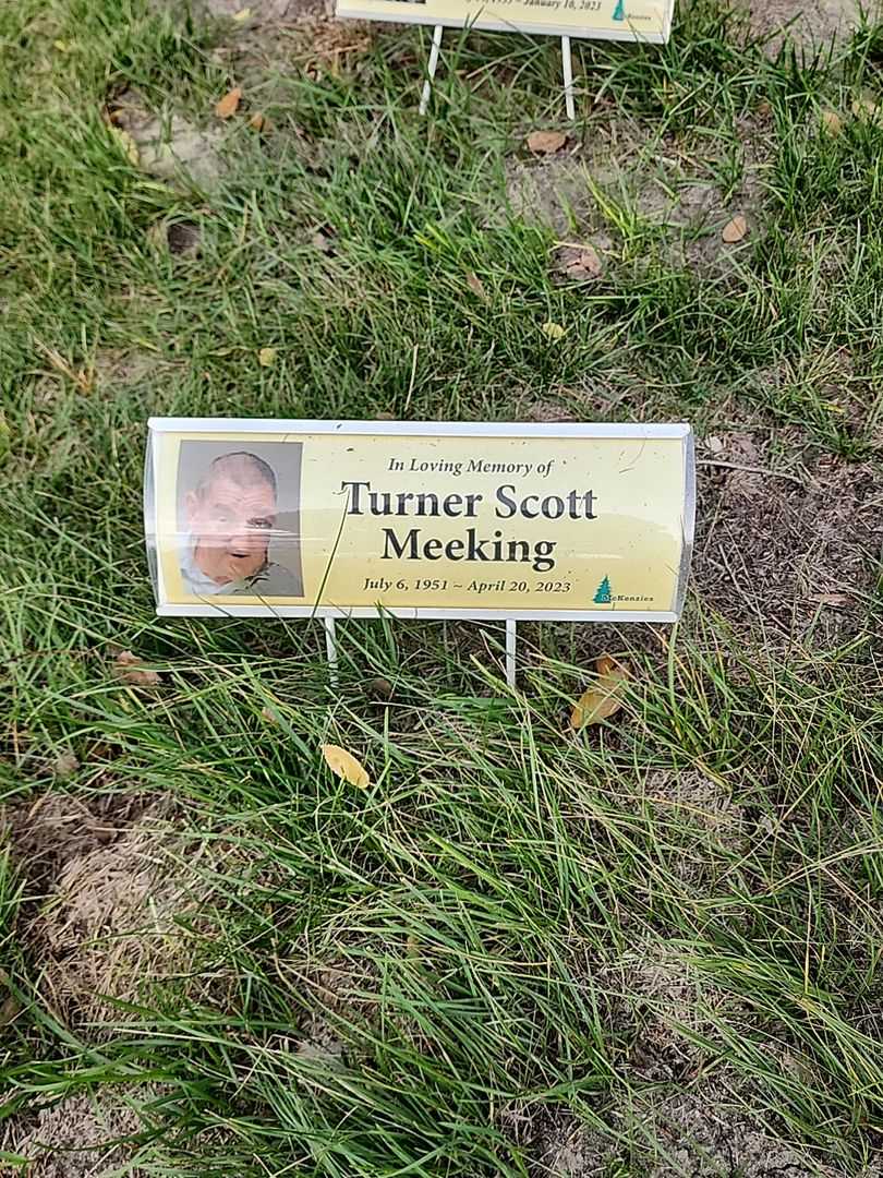 Turner Scott Meeking's grave. Photo 1