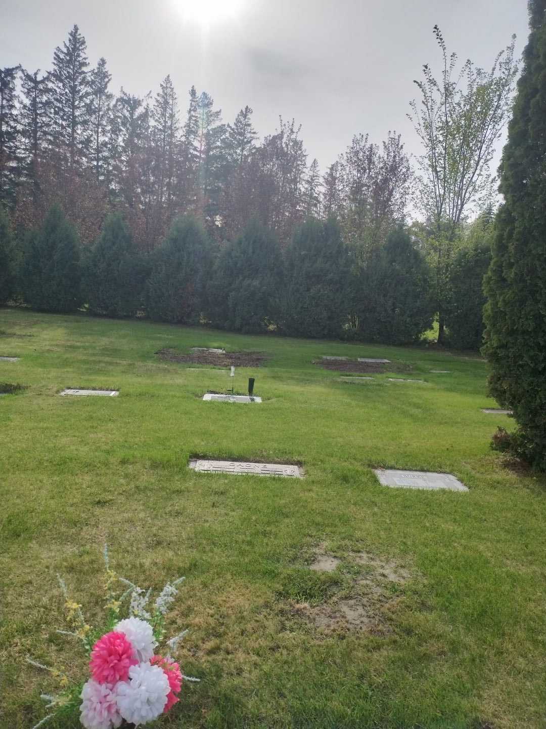 Marie Agathe Gagne's grave. Photo 2