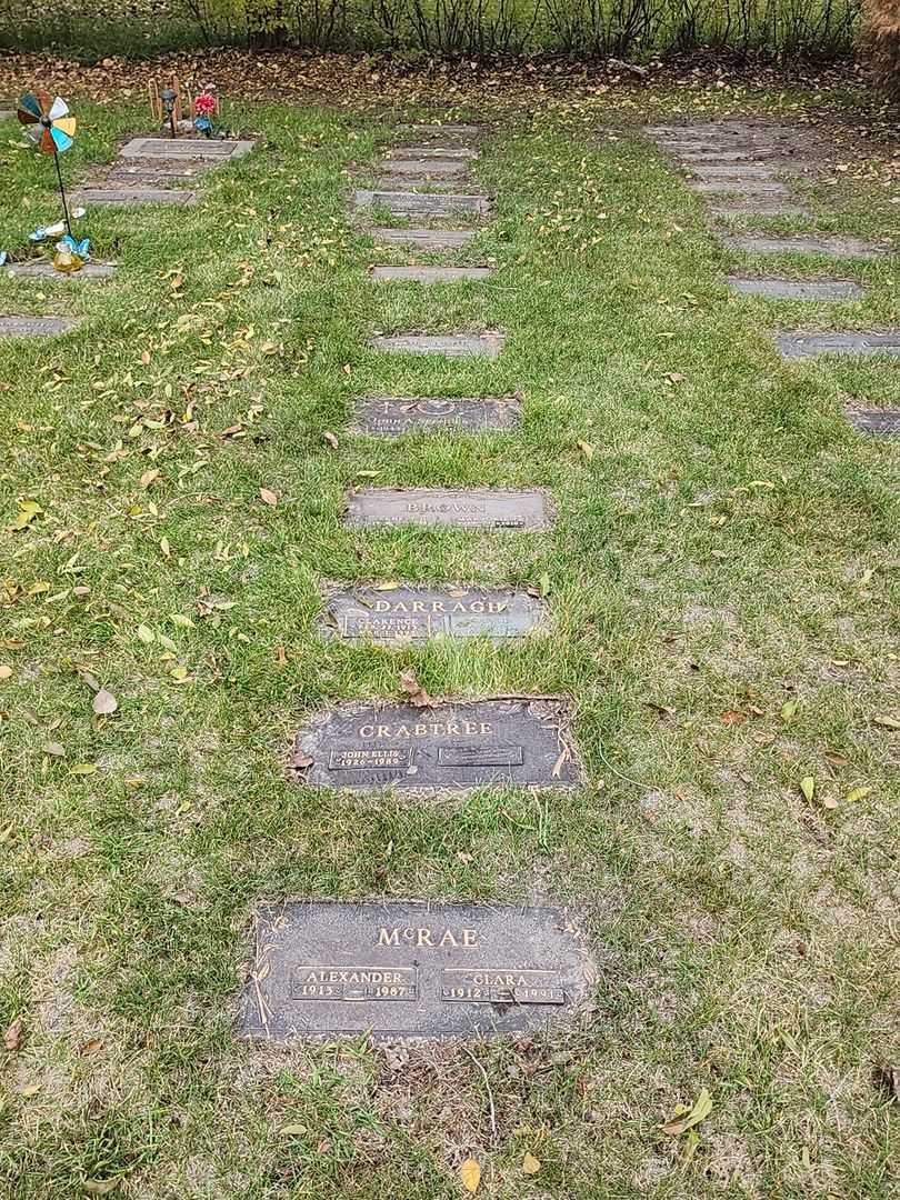 Clarence Darragh's grave. Photo 2