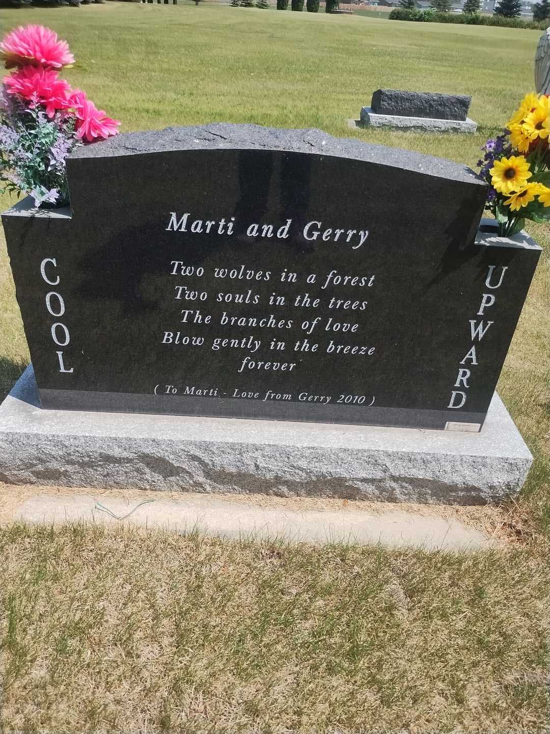 Gerald Arthur Upward's grave. Photo 2