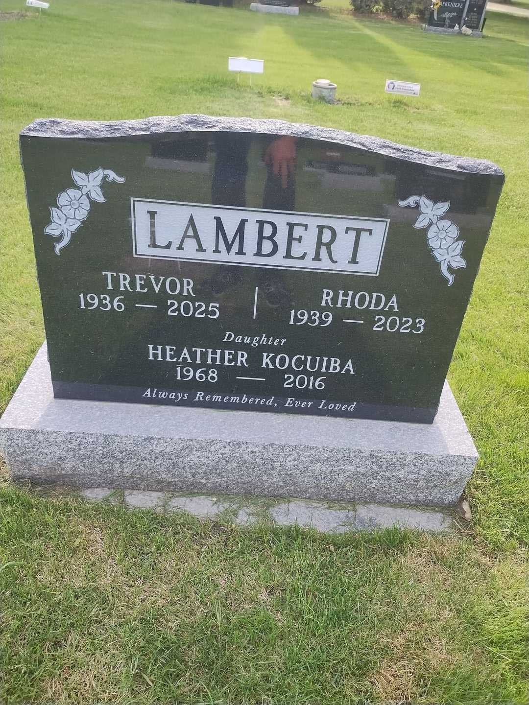 Trevor Melvin Lambert's grave. Photo 2