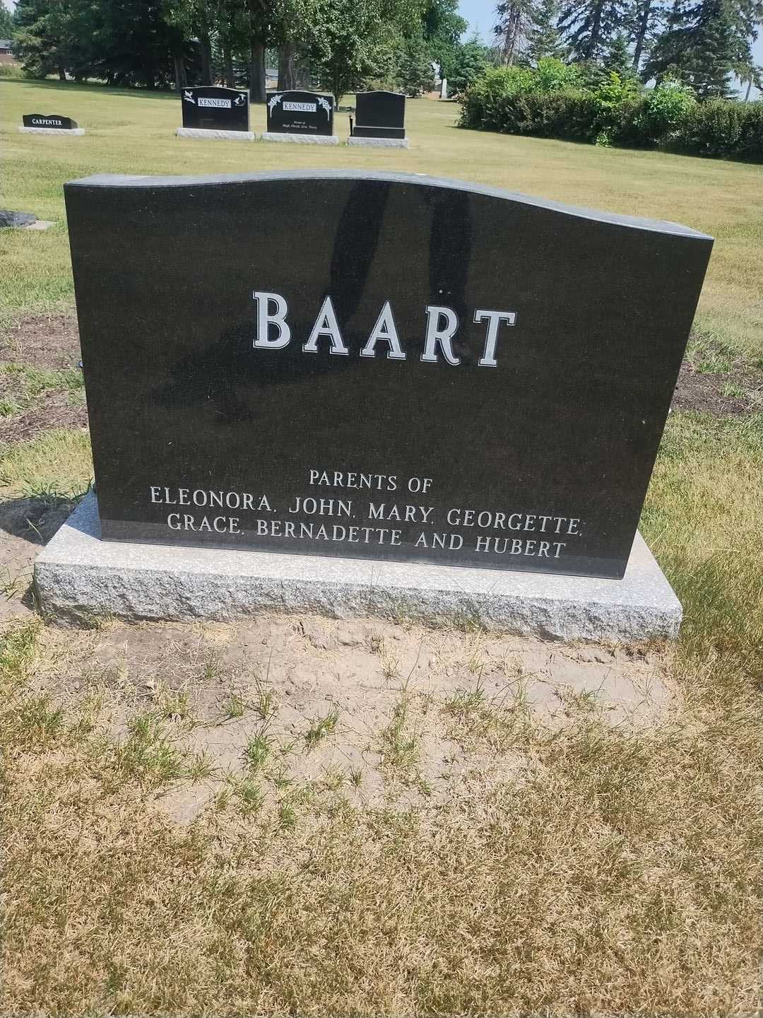 Leon Baart's grave. Photo 2