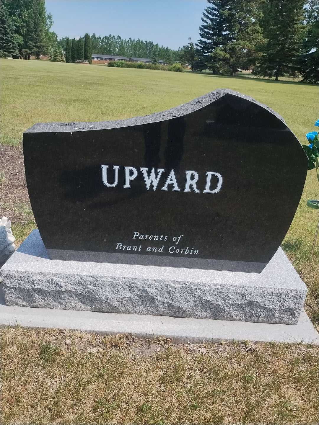 Edward Frank "Ed" Upward's grave. Photo 3