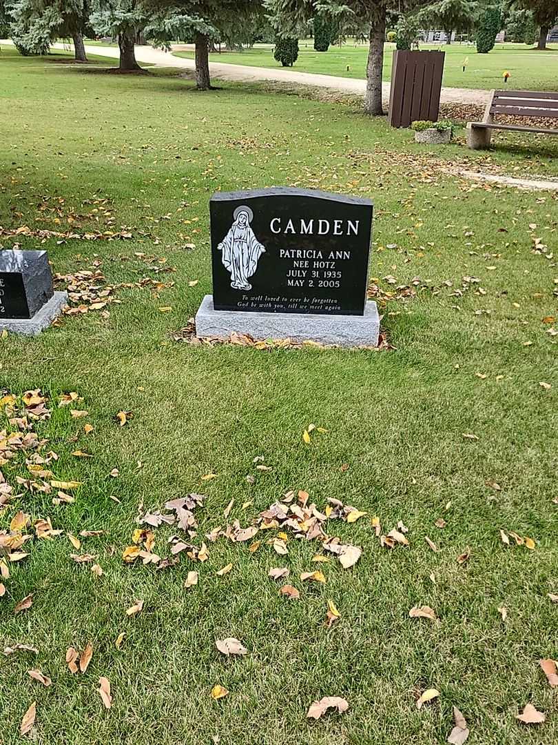 Patricia Ann Camden's grave. Photo 3