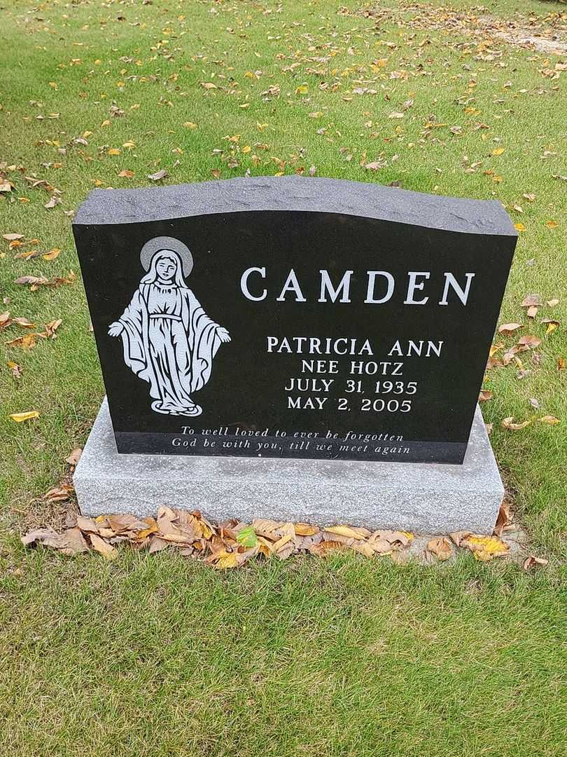 Patricia Ann Camden's grave. Photo 1