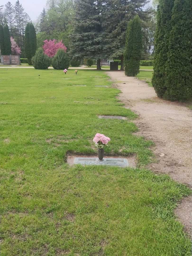 Orvil D. Hancock's grave. Photo 2