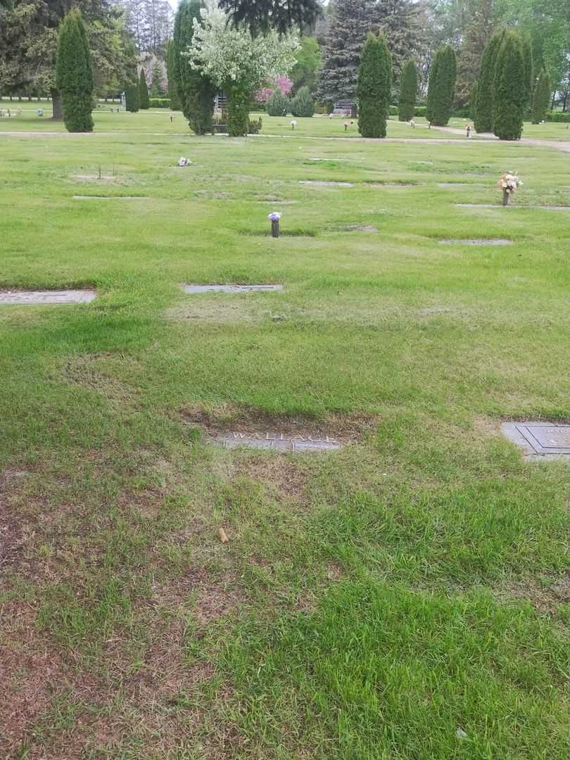 James A. Wallace's grave. Photo 2