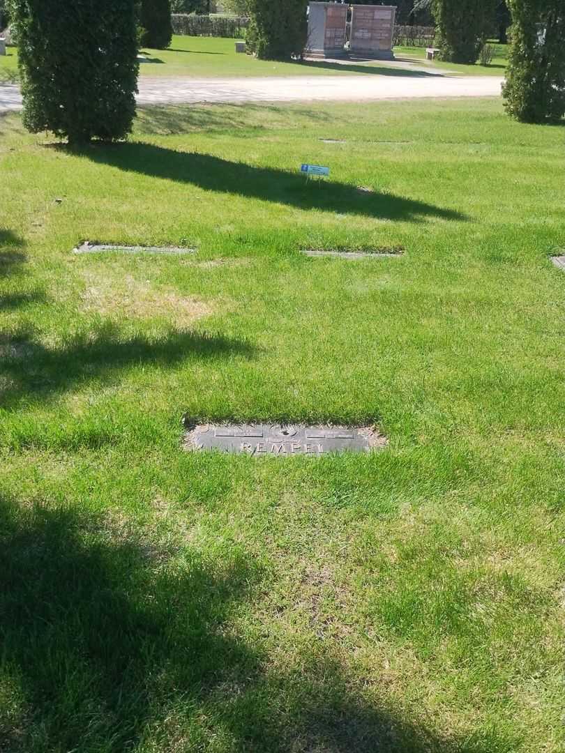 William "Bill" Rempel's grave. Photo 2