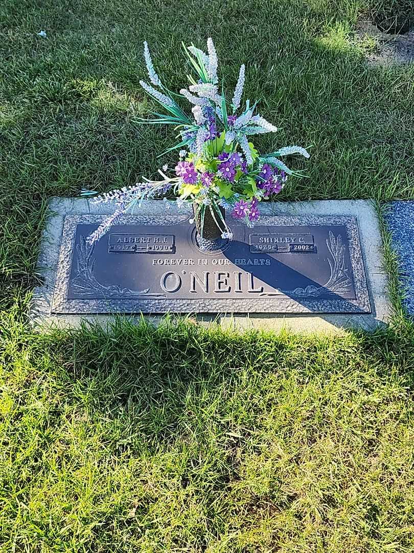 Albert H. J. O'Neil's grave. Photo 1