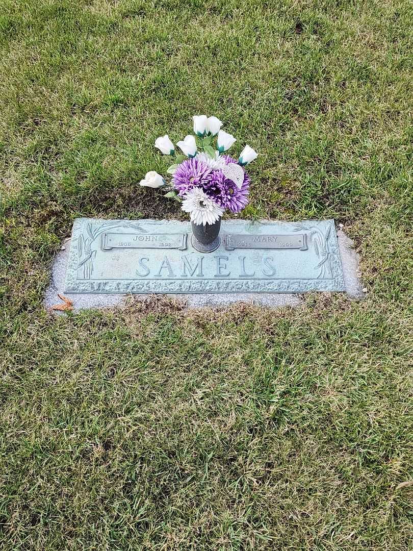 John Samels's grave. Photo 1