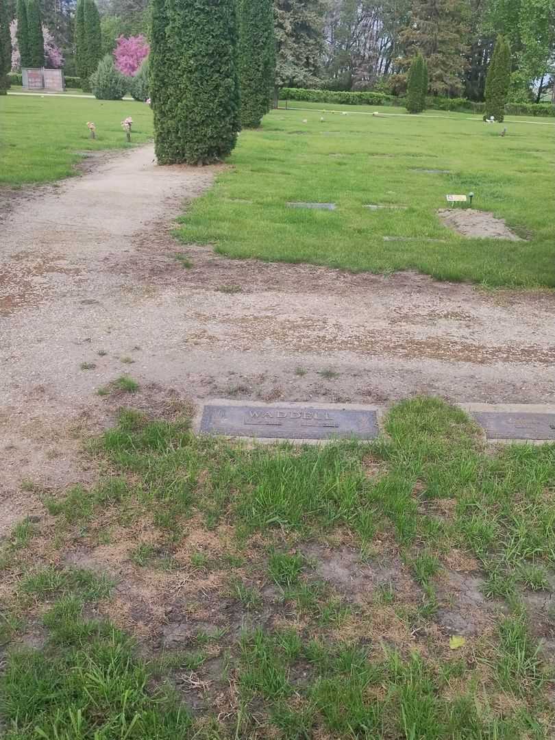 Victor Allan Waddell's grave. Photo 2