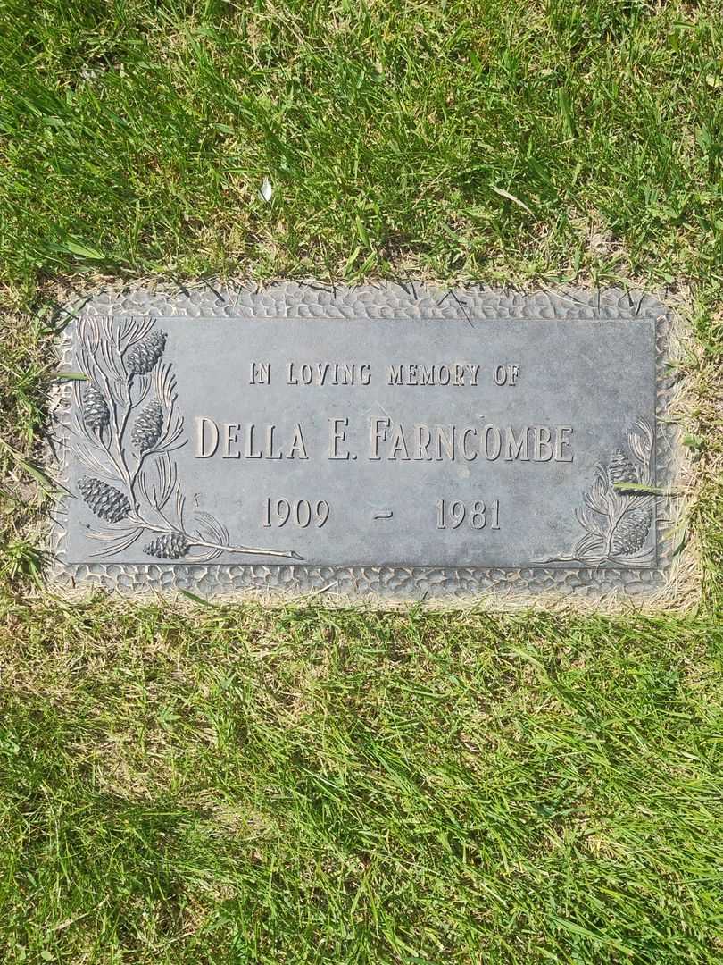 Della E. Farncombe's grave. Photo 1