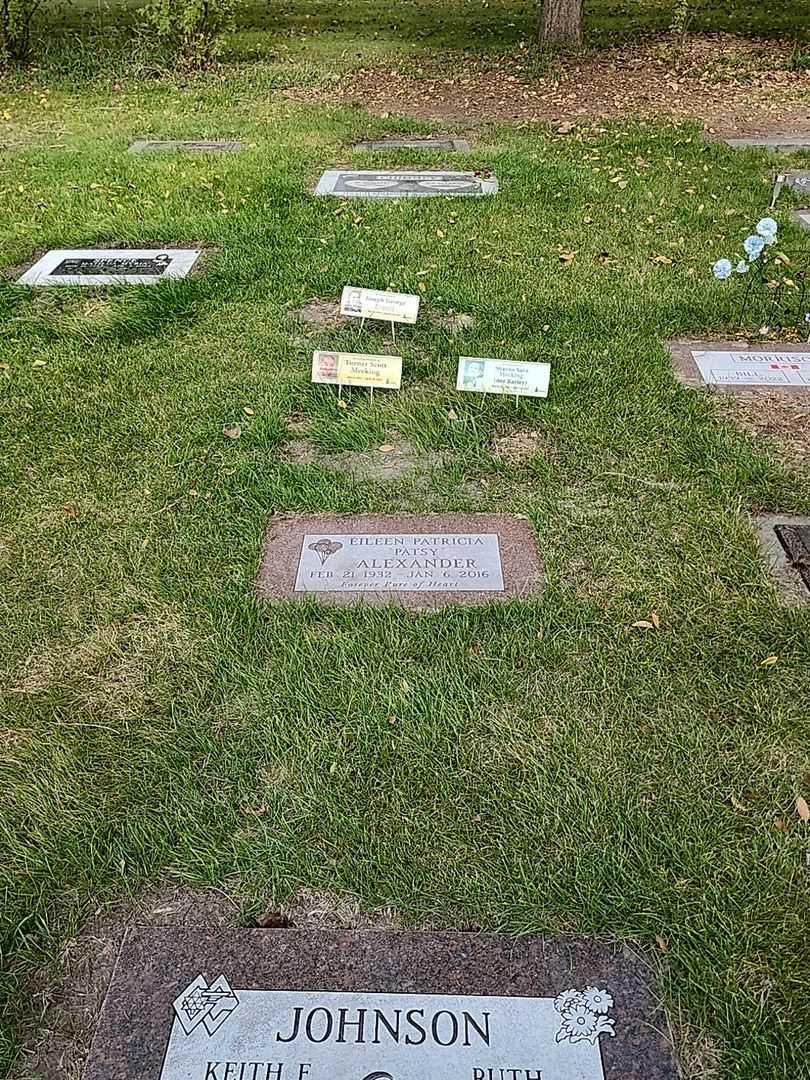 Eileen Patricia "Patsy" Alexander's grave. Photo 2