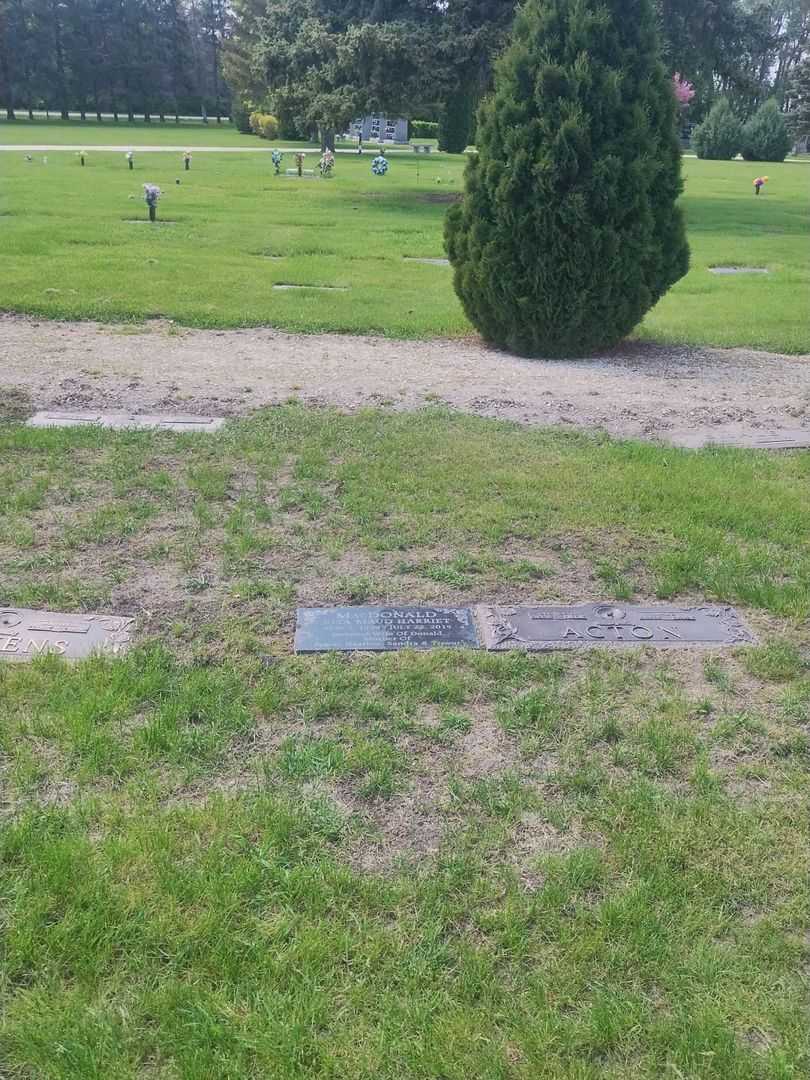 George H. Acton's grave. Photo 4