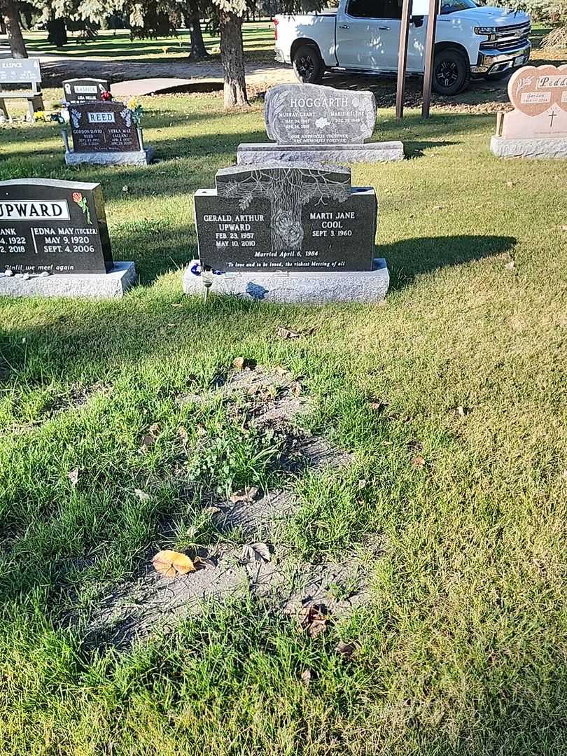 Gerald Arthur Upward's grave. Photo 2