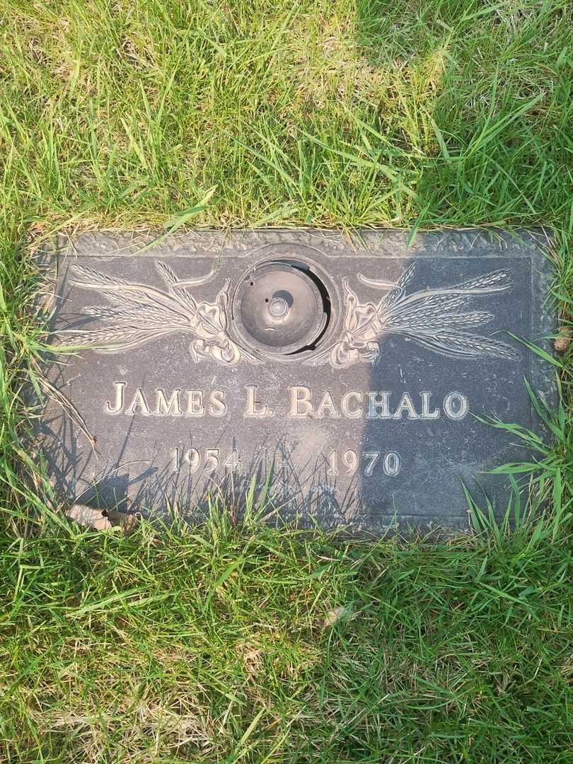 James L. "Jimmy" Bachalo's grave. Photo 1