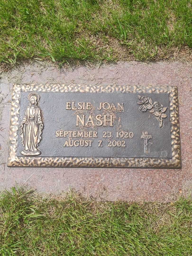 Elsie Joan Nash's grave. Photo 1