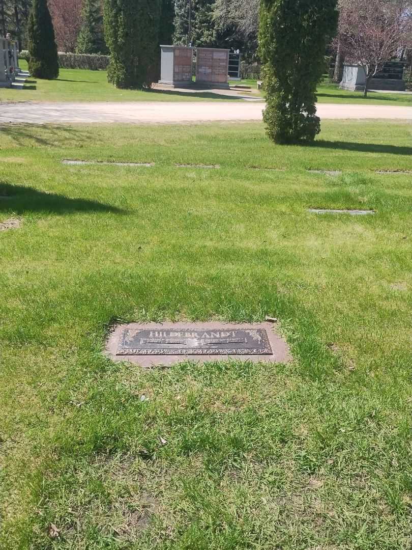 Helen Rempel Hildebrandt's grave. Photo 2