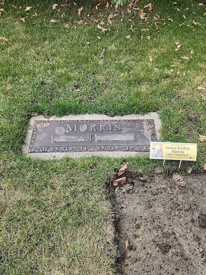 Grace Evelyn Vanstone Morris's grave. Photo 4