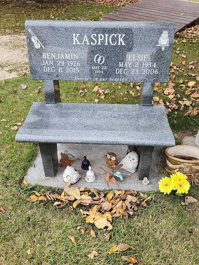 Benjamin "Ben" Kaspick's grave. Photo 1