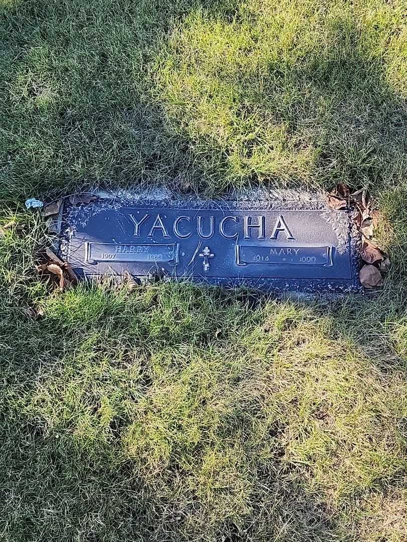 Harry Yacucha's grave. Photo 1