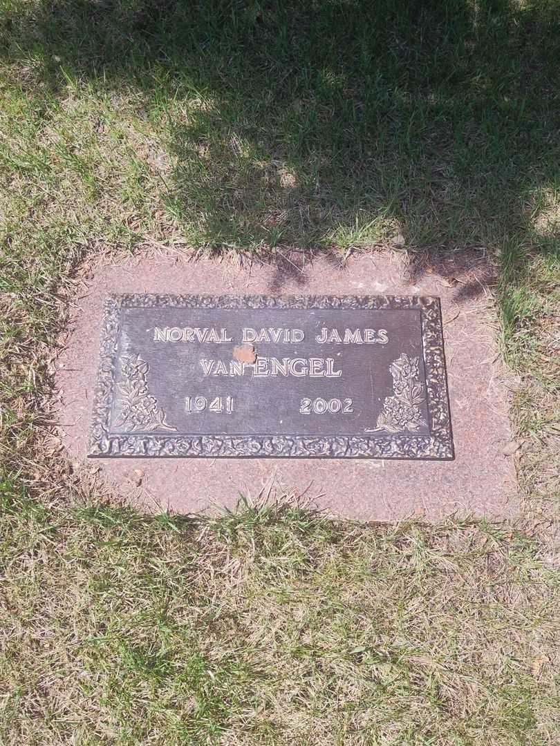 Norval David James VanEngel's grave. Photo 1