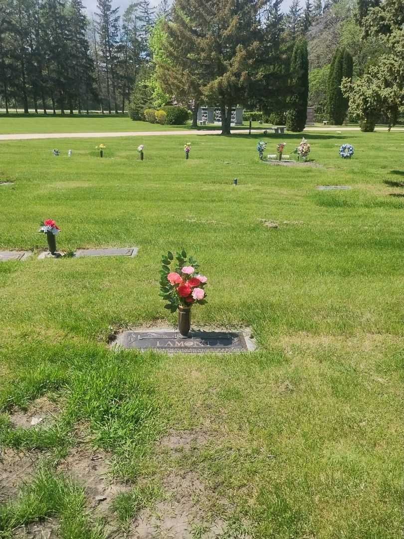 Donald Lamont's grave. Photo 2