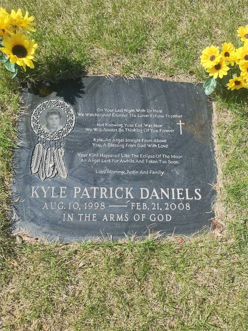 Kyle Patrick Daniels's grave. Photo 1