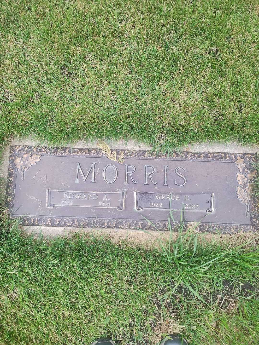 Grace Evelyn Vanstone Morris's grave. Photo 1