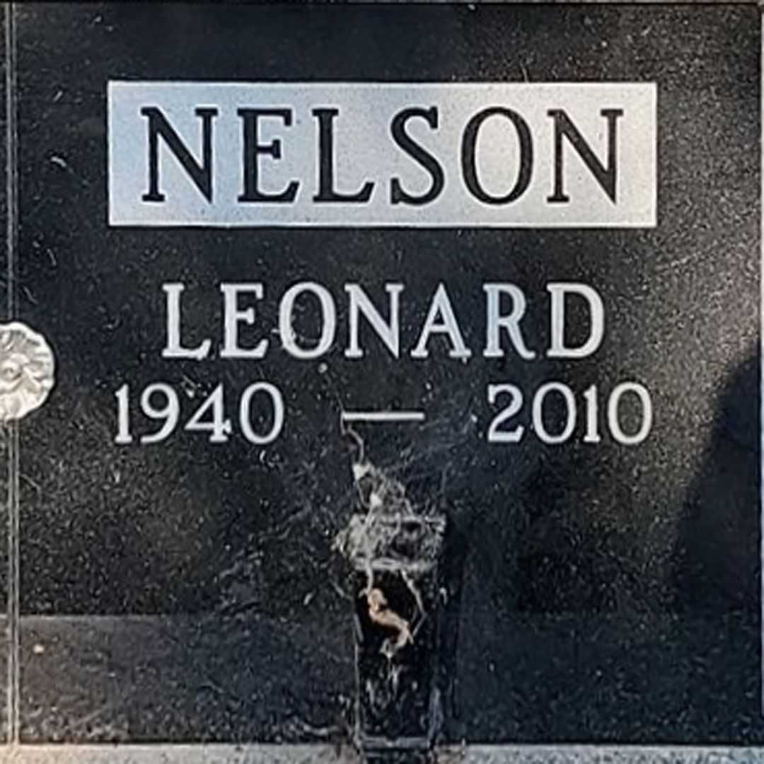 Leonard "Len" Nelson's grave