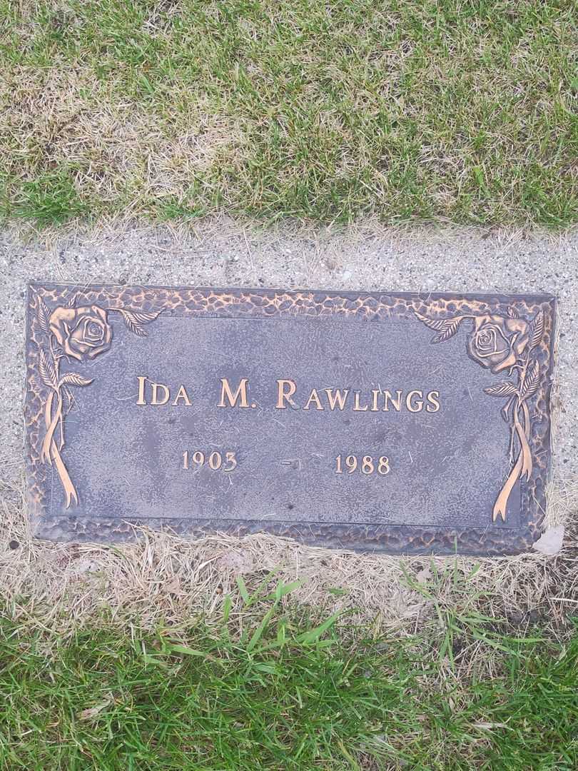 Ida Maria Rawlings's grave. Photo 1