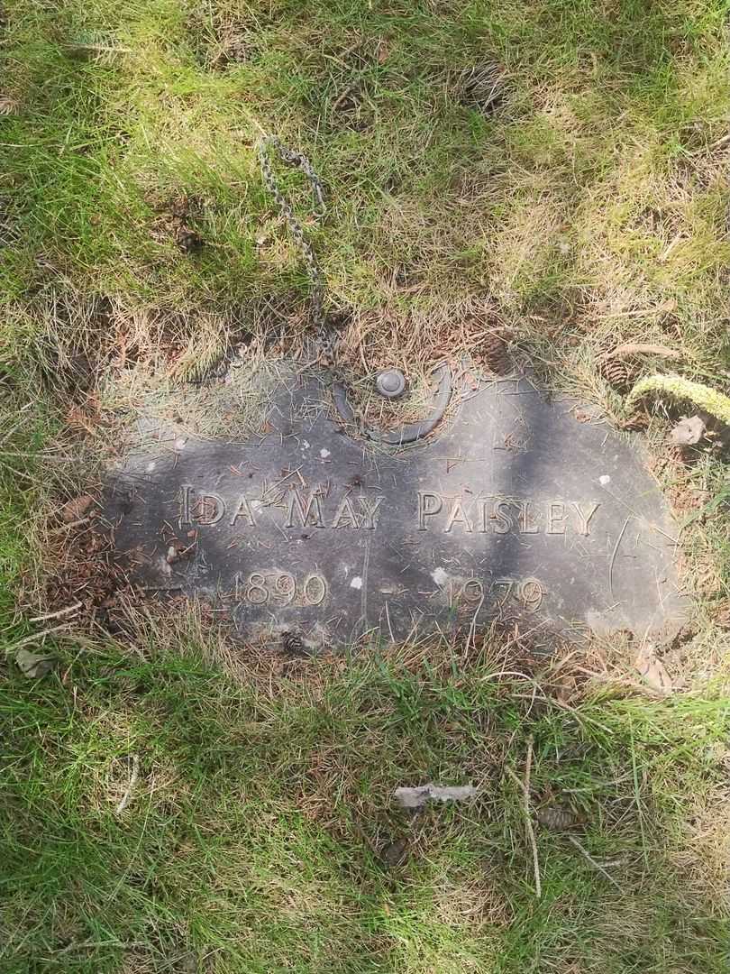 Ida May Paisley's grave. Photo 1