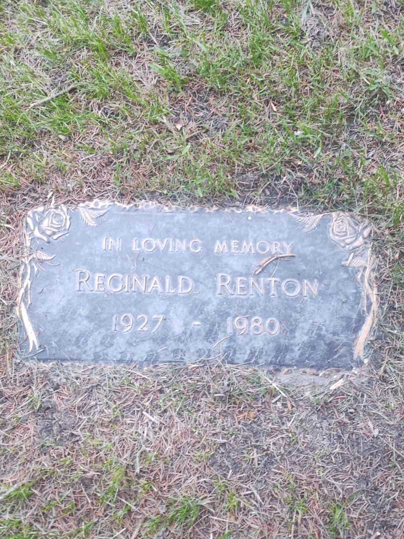 Reginald Renton's grave. Photo 1