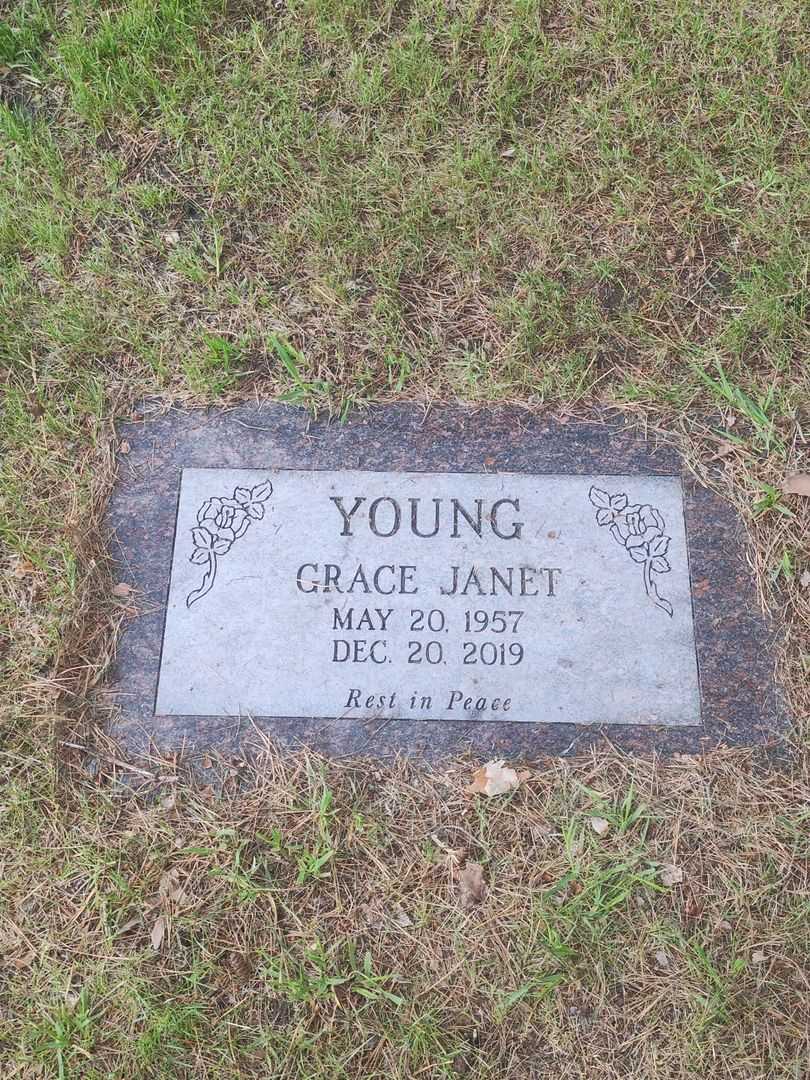 Grace Janet Young's grave. Photo 1