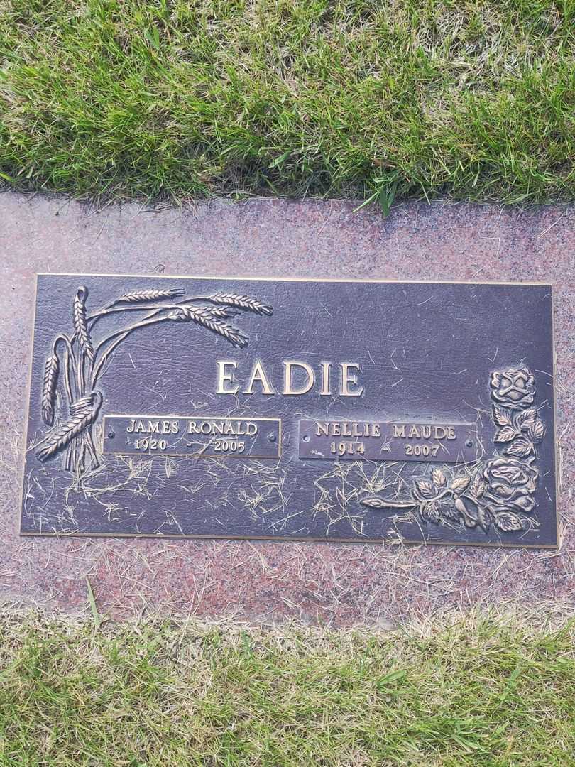 James Ronald Eadie's grave. Photo 1