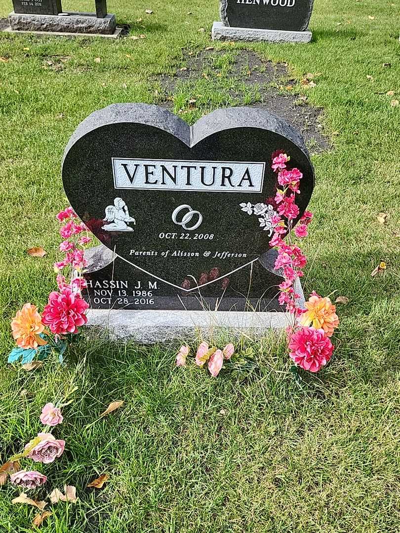 Hassin J. M. Ventura's grave. Photo 1