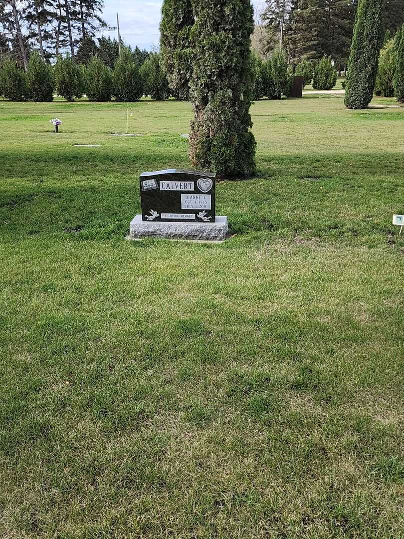 Dianne G. Calvert's grave. Photo 2