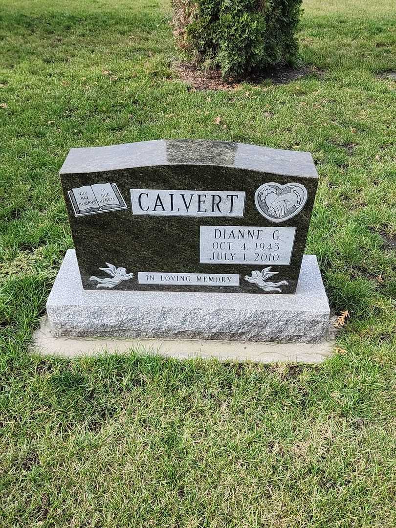 Dianne G. Calvert's grave. Photo 1