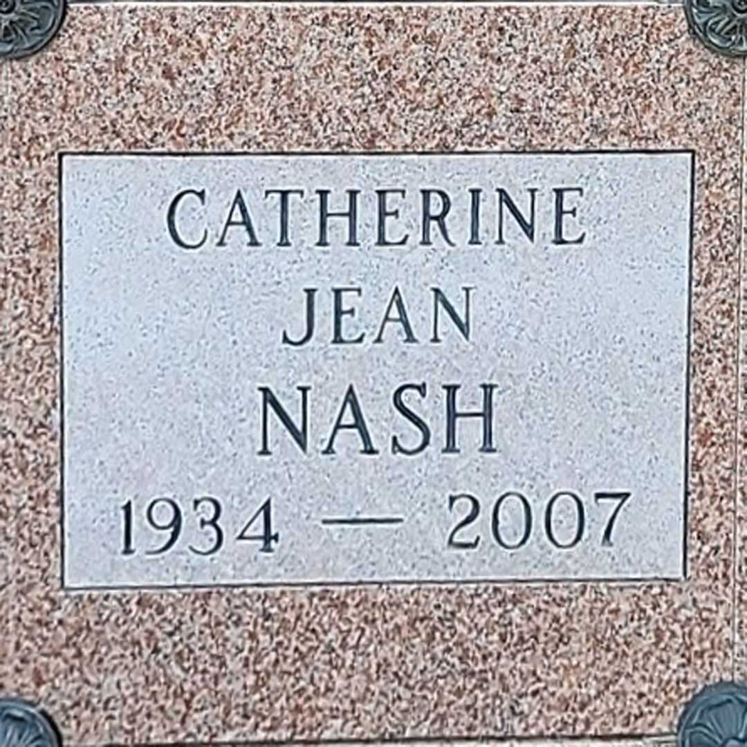 Catherine Jean Nash's grave