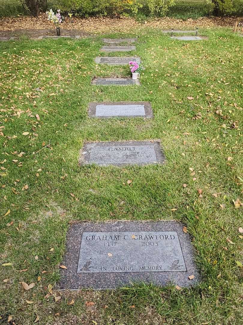 Denzil D. W. Gamble's grave. Photo 2