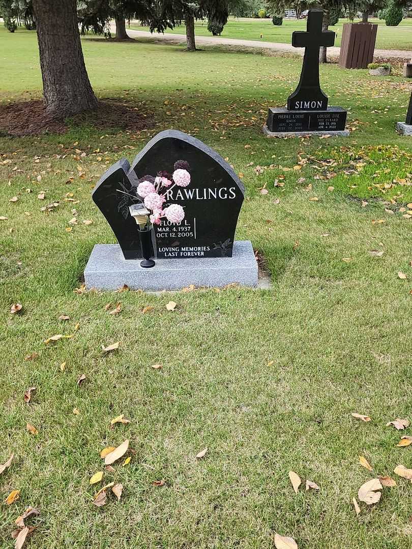 Floyd L. Rawlings's grave. Photo 2