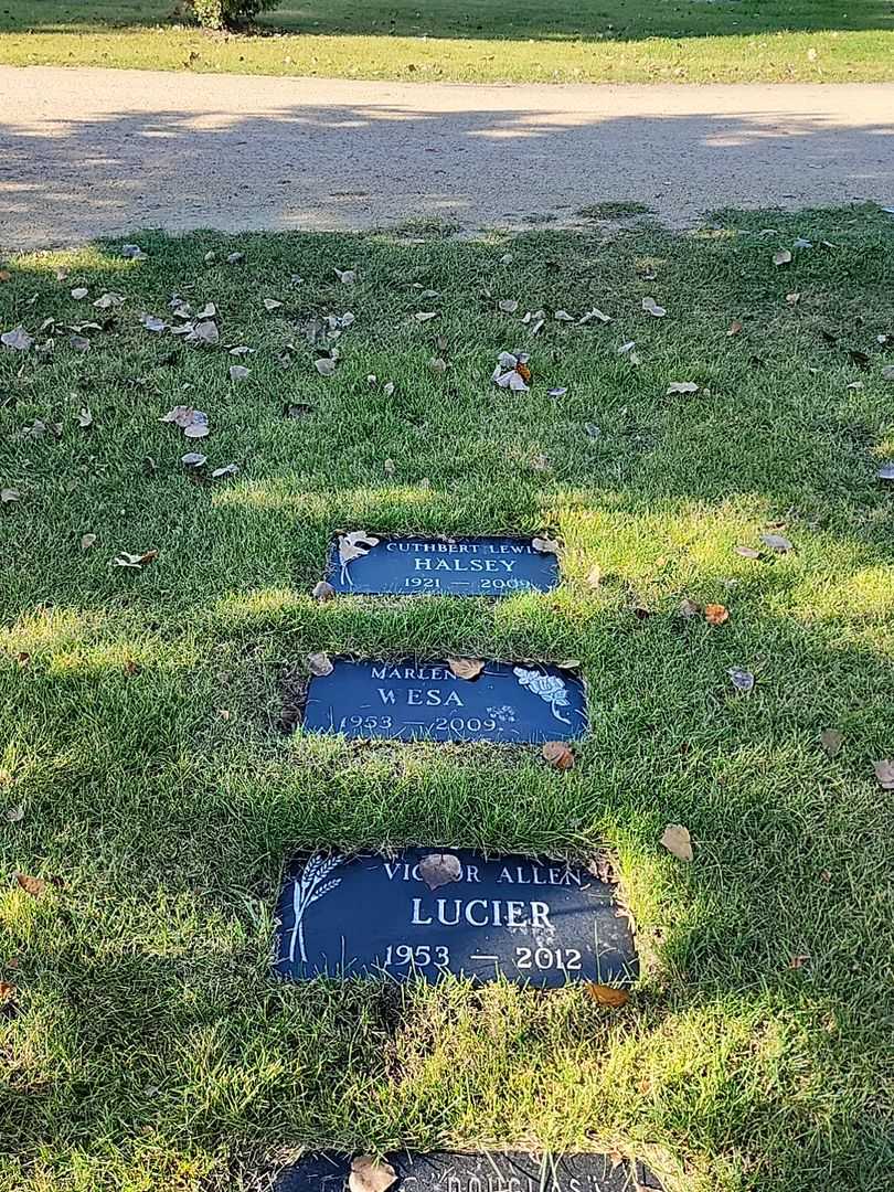 Cuthbert Lewis Halsey's grave. Photo 2