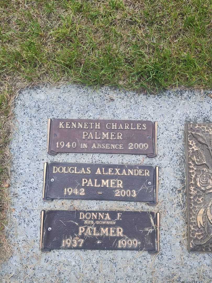 Douglas Alexander Palmer's grave. Photo 1