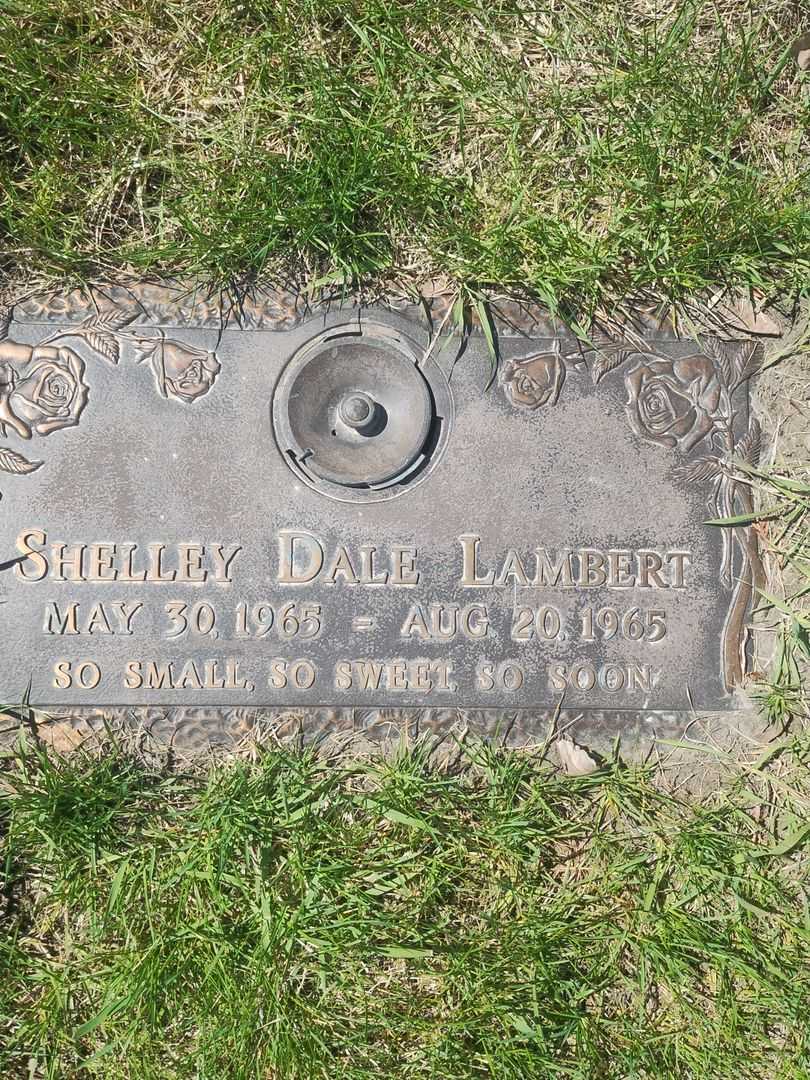 Shelley Dale Lambert's grave. Photo 1