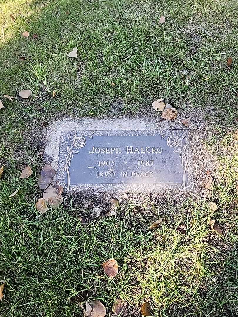 Joseph Halcro's grave. Photo 1